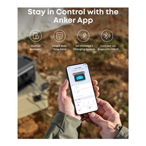 Anker SOLIX C800X with a 100W Solar Panel — vista 4