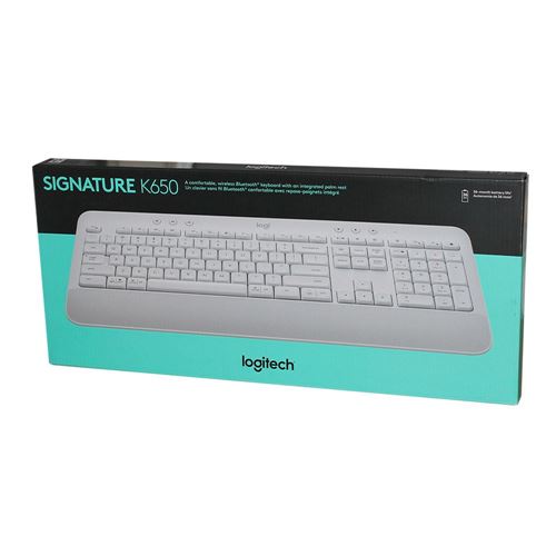 Logitech Signature K650 (Off-White) Wireless Keyboard — vista 4