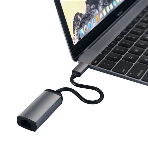 Satechi TYPE-C to Ethernet Adapter - Gray — vista 4