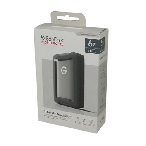 WD 6TB G-DRIVE ArmorATD Rugged Portable External HDD — vista 4