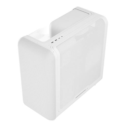 HYTE X50 Tempered Glass ATX Mid-Tower Computer Case - White — vista 4
