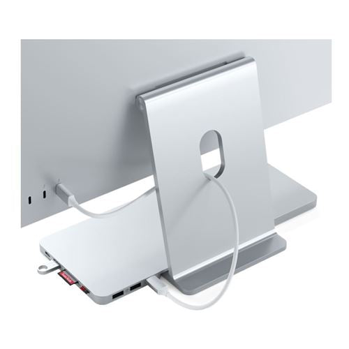 Satechi USB-C Slim Dock for 24” iMac - Silver — vista 4