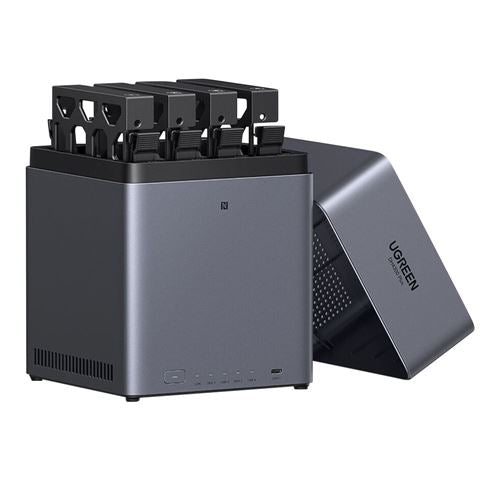 UGreen NASync DH4300 Plus Storage Hub 4-Bay Diskless NAS with HDMI Cable — vista 4