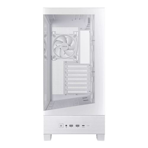 ASUS A31 PLUS Tempered Glass ATX Mid-Tower Computer Case - White — vista 4