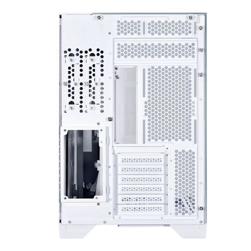 Lian Li O11 Vision-M Tempered Glass microATX Mini Tower Computer Case - White — vista 4
