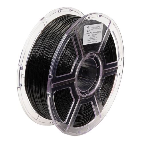 Cookiecad 1.75mm PLA Glitter 3D Printer Filament Single Color 1.00 kg (2.2 lbs.) Spool - B — vista 4
