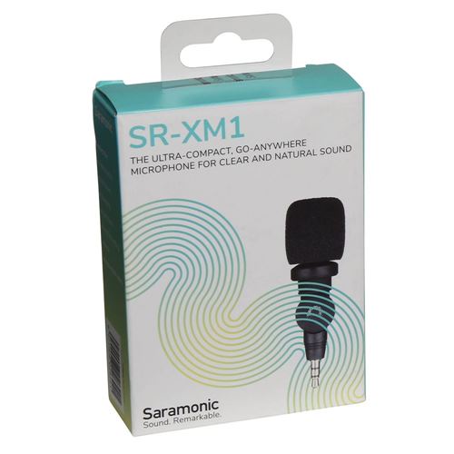 Saramonic SR-XM1 TRS 3.5mm Unidirectional Microphone - Black — vista 4