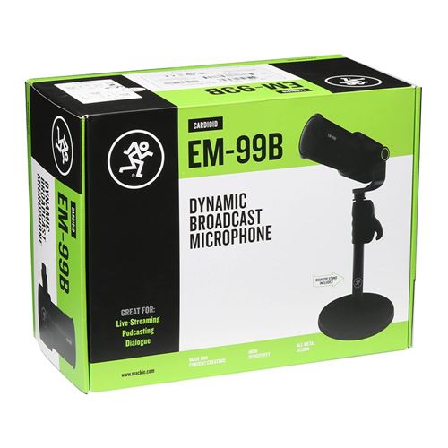 Mackie EM-99B Dynamic Broadcast Microphone — vista 4