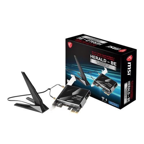 MSI Herald-BE WI-FI 7 MAX WiFI Adapter — vista 4