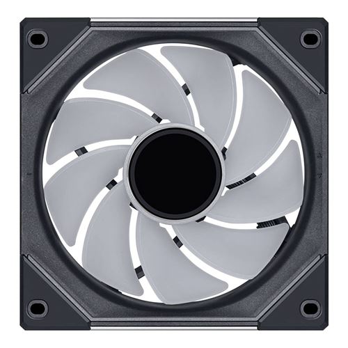 Lian Li UNI FAN SL-INF FLEX Reverse Blade 120mm Fluid Dynamic Case Fan - Black — vista 4
