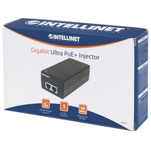 Intellinet Gigabit 60Watt Ultra 1 Port PoE Injector — vista 4