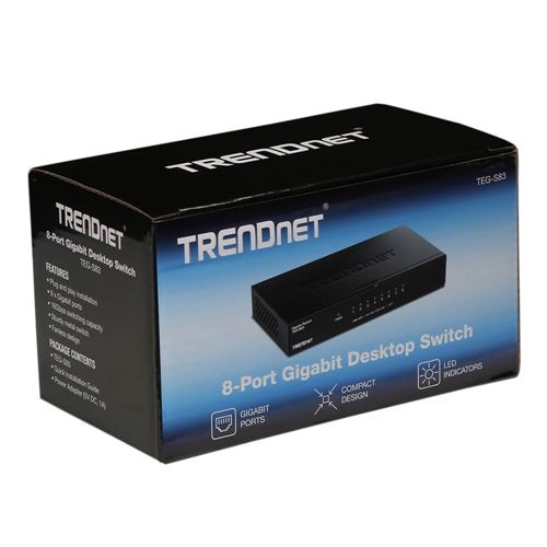 Trendnet 8-Port Gigabit Desktop Switch — vista 4