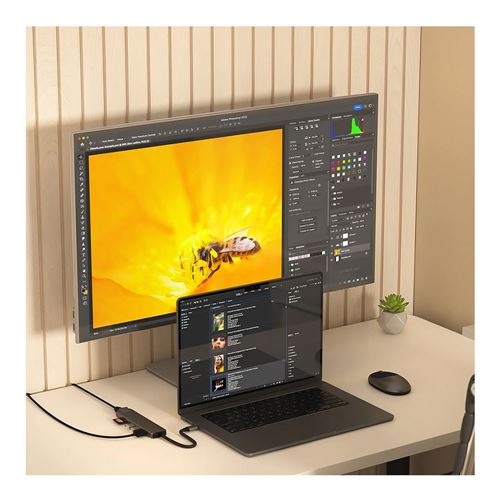 Satechi ST-P7SM 7-1 USBC PD DOCK — vista 4