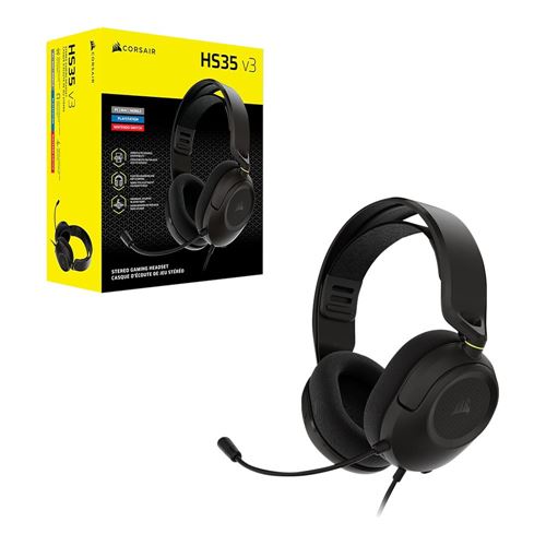 Corsair HS35 v3 Wireless Gaming Headset - Carbon — vista 4