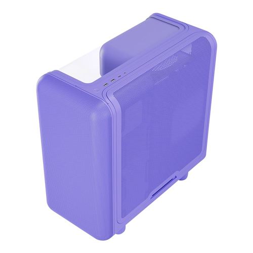 HYTE X50 Tempered Glass ATX Mid-Tower Computer Case - Purple — vista 4
