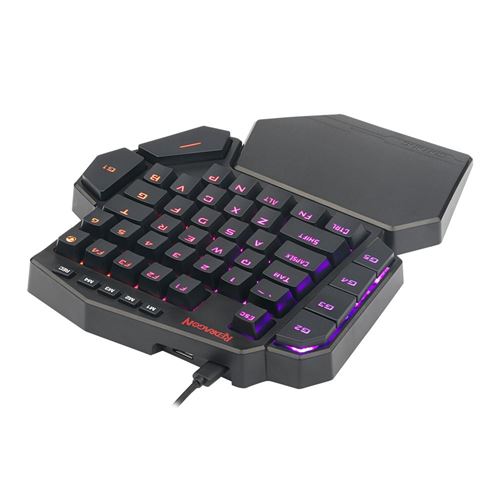 Redragon MCK585 DITI RGB Mechanical Gaming Keyboard - OUTEMU Blue — vista 4