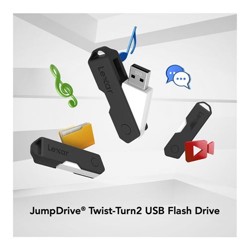 Lexar 32GB JumpDrive TwistTurn2 USB 2.0 Flash Drive — vista 4