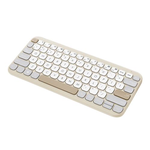 ASUS Marshmallow Keyboard KW100 - Oat Milk — vista 4