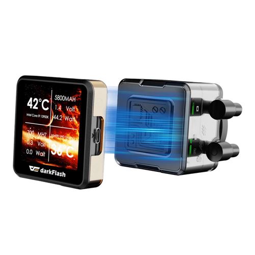 darkFlash EXPLORE DE360 360mm All in One Liquid CPU Cooling Kit - Black — vista 4