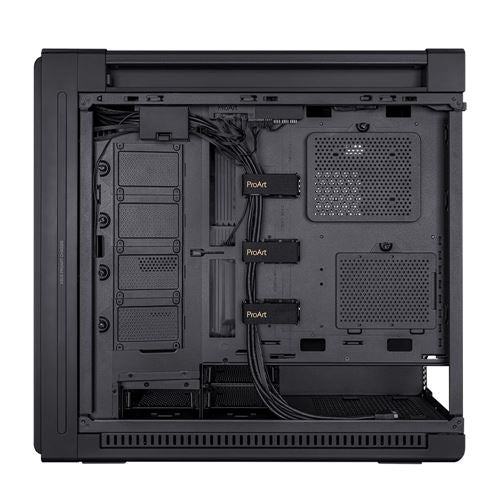 ASUS ProArt PA602 Tempered Glass eATX Mid-Tower Computer Case - Black — vista 4