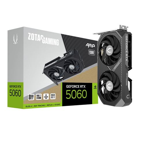 Zotac NVIDIA GeForce RTX 5060 GAMING AMP CORE Dual-Fan Graphics Card — vista 4