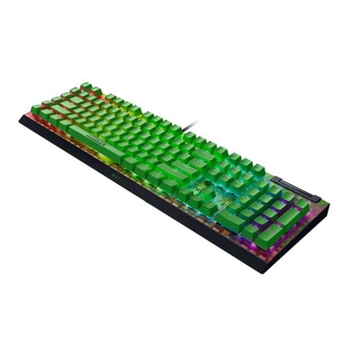 Razer BlackWidow V4 X Wired Gaming Keyboard - Minecraft Edition
Razer Green Clicky Switch — vista 4