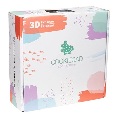 Cookiecad 1.75mm PLA Silk 3D Printer Filament Multi Color Color 1.0 kg (2.2 lbs.) Spool - — vista 5