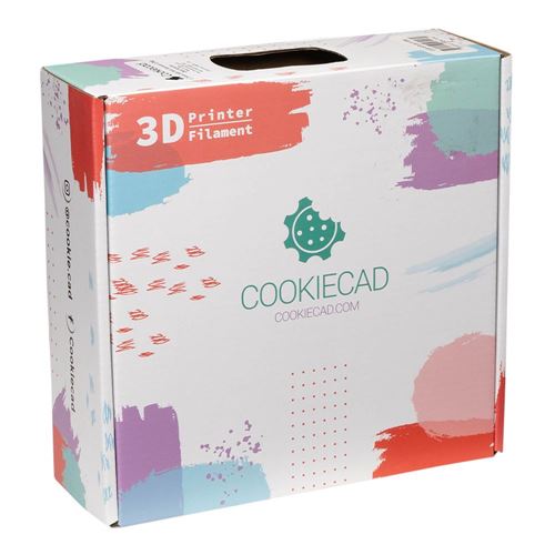 Cookiecad 1.75mm PLA Silk 3D Printer Filament Multi Color Color 1.0 kg (2.2 lbs.) Spool - — vista 5