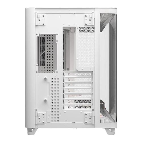 Corsair Air 5400 RS-R ARGB Panoramic Tempered Glass ATX Mid-Tower Computer Case - White — vista 5