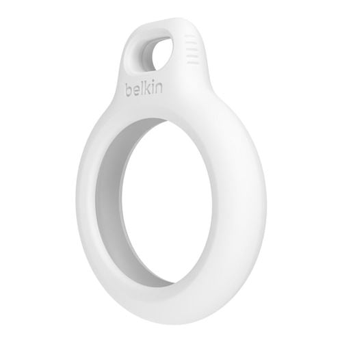 Belkin Secure Holder with Key Ring for AirTag - White — vista 5