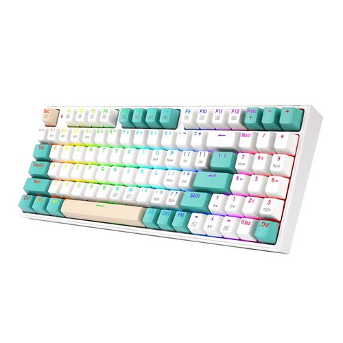 Redragon MCK643 Wireless 90% RGB Backlit Hot-Swappable Mechanical Gaming Keyboard - Red Sw — vista 5