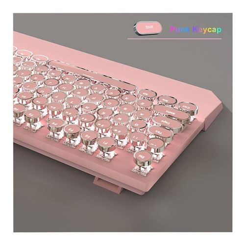 MageGee MK-STORM RGB Mechanical Gaming Keyboard - Pink — vista 5