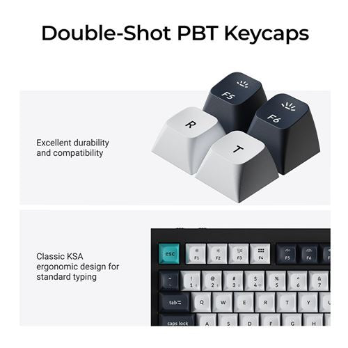 Keychron Q1 Max Hot Swappable RGB Backlight Wireless Keyboard - White
Gateron Jupiter Red — vista 5