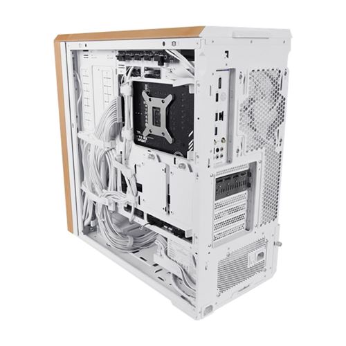Lian Li LANCOOL 217 Tempered Glass ATX Mid-Tower Computer Case - White — vista 5
