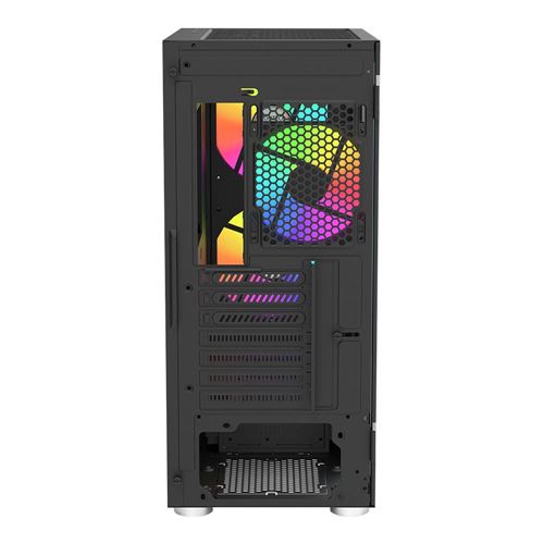 Montech X2 Plus Tempered Glass ATX Mid-Tower Computer Case - Black — vista 5
