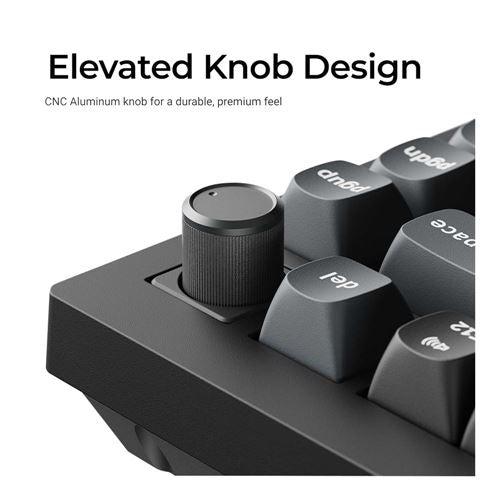 Keychron V1 Ultra 8K Wireless Mechanical Keyboard, Banana Silk POM Switch- Black — vista 5