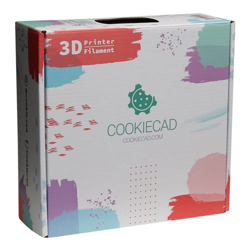 Cookiecad 1.75mm PLA Silk 3D Printer Filament Multi Color Color 1.0 kg (2.2 lbs.) Spool - — vista 5