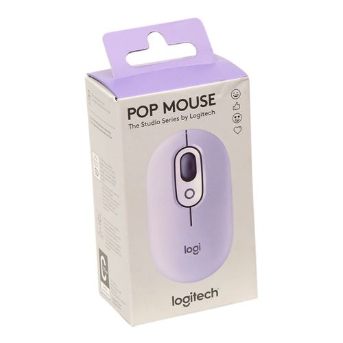 Logitech POP Mouse with emoji- Cosmos — vista 5