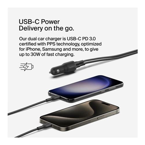 Belkin 42W CAR CHARGER 1USBC/1A — vista 5