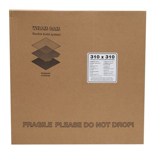 Wham Bam 310 x 310 Flexible Build System for FDM Printers — vista 5