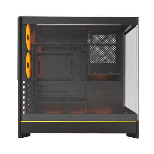 Montech HS02 PRO Tempered Glass ATX Mid-Tower Computer Case - Black — vista 5