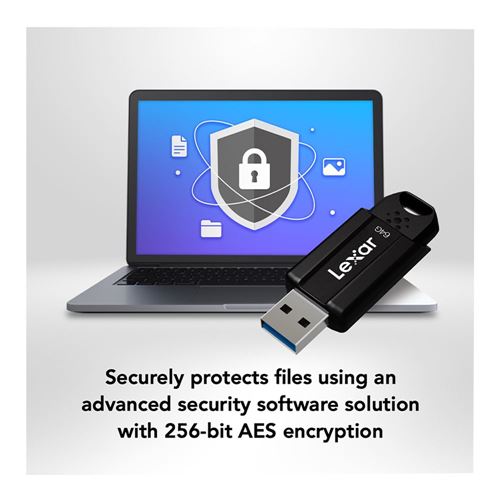 Lexar 64GB JumpDrive S80 USB 3.2 Gen 1 USB-A Flash Drive — vista 5