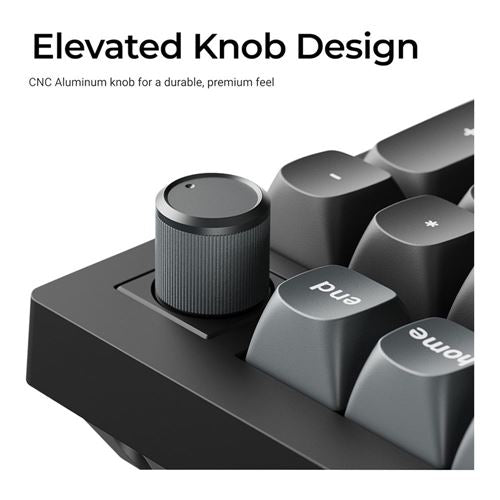 Keychron V5 Ultra 8K Banana Switch Wireless Custom Mechanical Keyboard - Black — vista 5