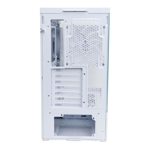Lian Li CG237 Tempered Glass ATX Mid-Tower Computer Case - White — vista 5