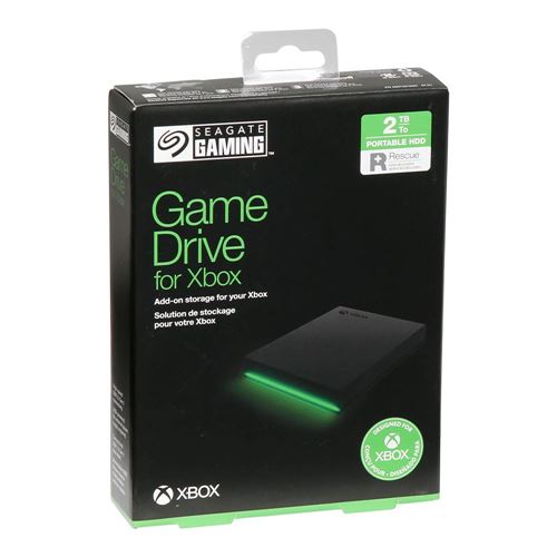 Seagate Game Drive for Xbox 2TB External Hard Drive Portable HDD - USB 3.2 Gen 1 (STKX2000 — vista 5