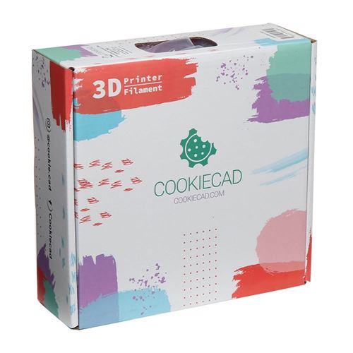 Cookiecad 1.75mm Lavander Chip (Lavander Marble) PLA 3D Printer Filament - 1kg Spool (2.2 — vista 5