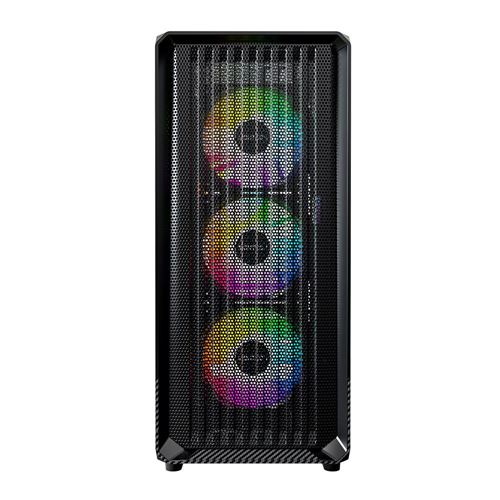 Montech X5 Tempered Glass ATX Mid-Tower Computer Case - Black — vista 5