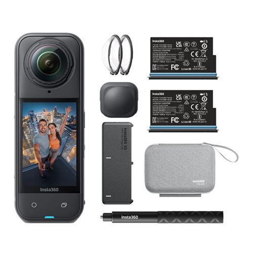 Insta360 X5 360 Action Camera Essentials Bundle — vista 5