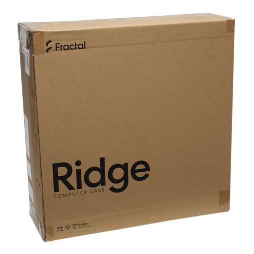 Fractal Design Ridge Mini-ITX Mini Tower Computer Case - Black — vista 5