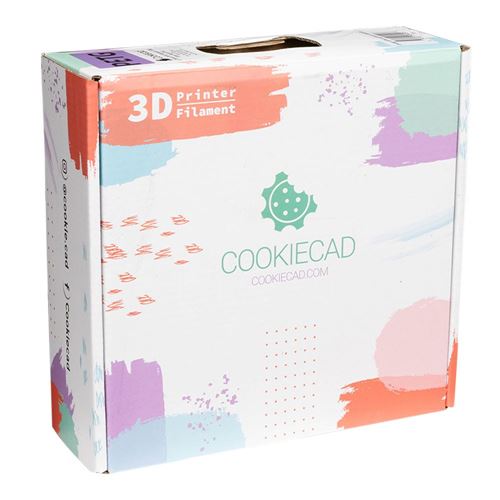 Cookiecad 1.75mm PETG 3D Printer Filament 1.0 kg (2.2 lbs.) Spool - Green Apple Elixir — vista 5